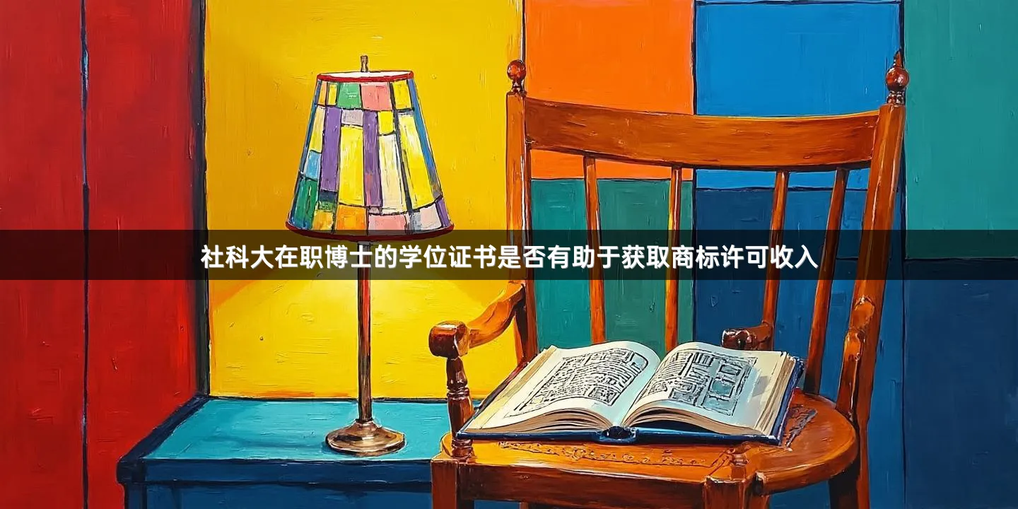 社科大在职博士的学位证书是否有助于获取商标许可收入