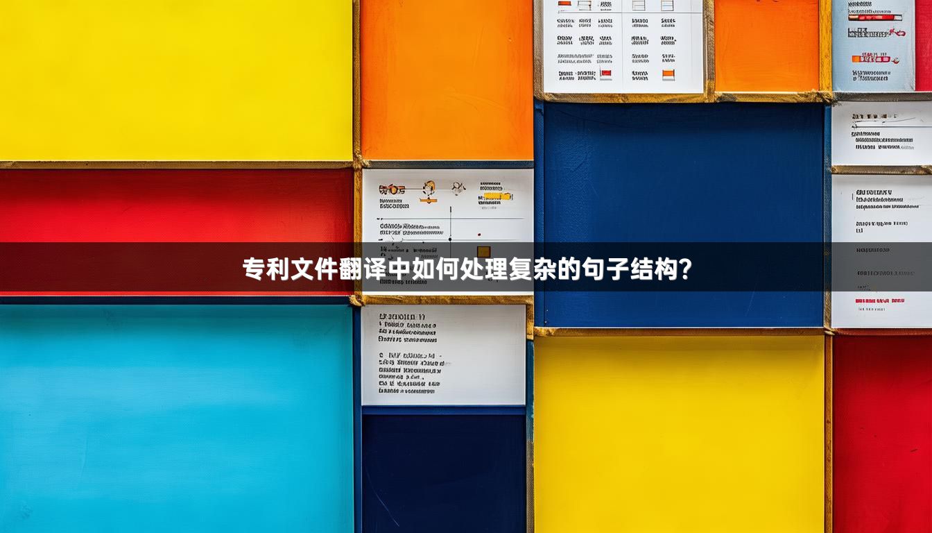 专利文件翻译中如何处理复杂的句子结构？