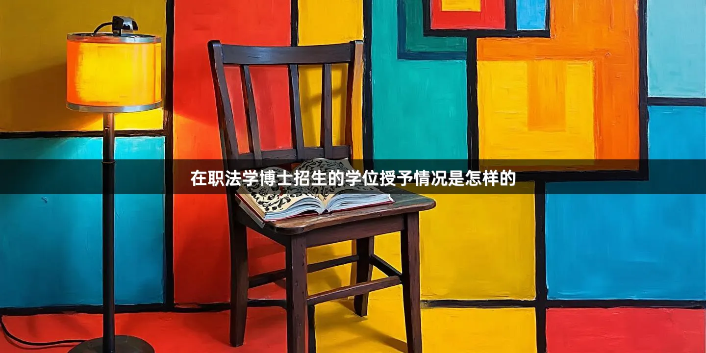 在职法学博士招生的学位授予情况是怎样的