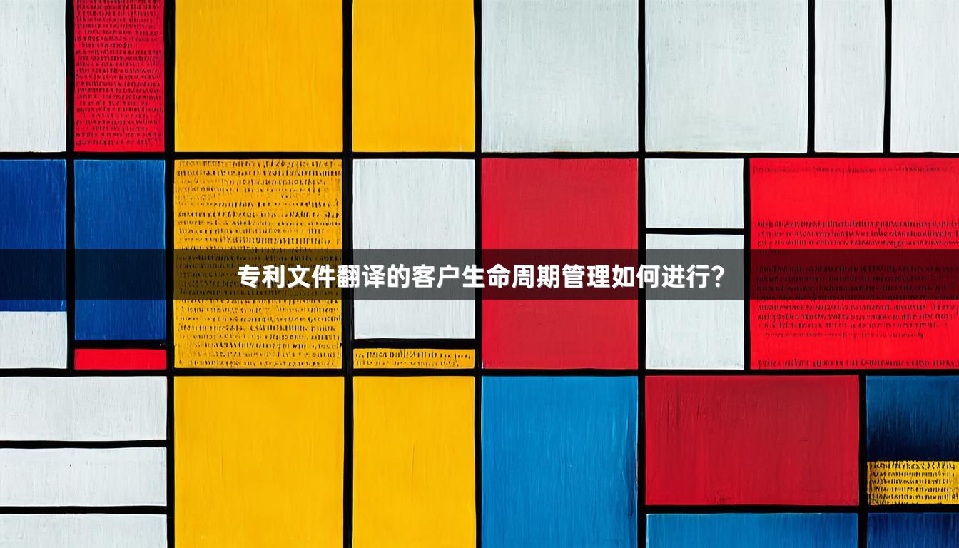 专利文件翻译的客户生命周期管理如何进行？