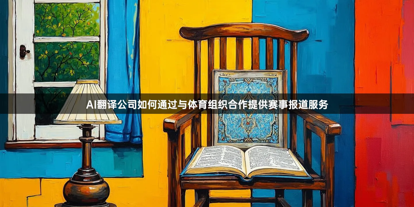 AI翻譯公司如何通過與體育組織合作提供賽事報道服務