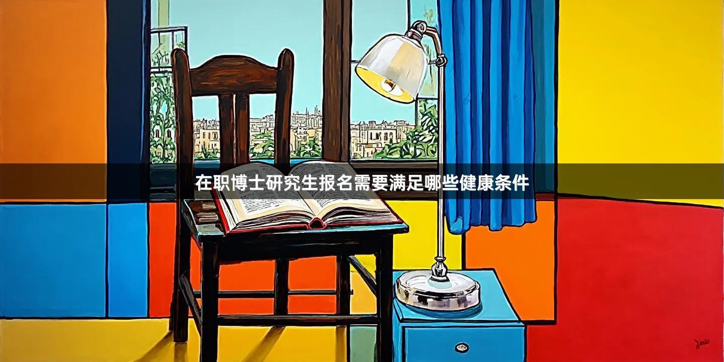 在职博士研究生报名需要满足哪些健康条件