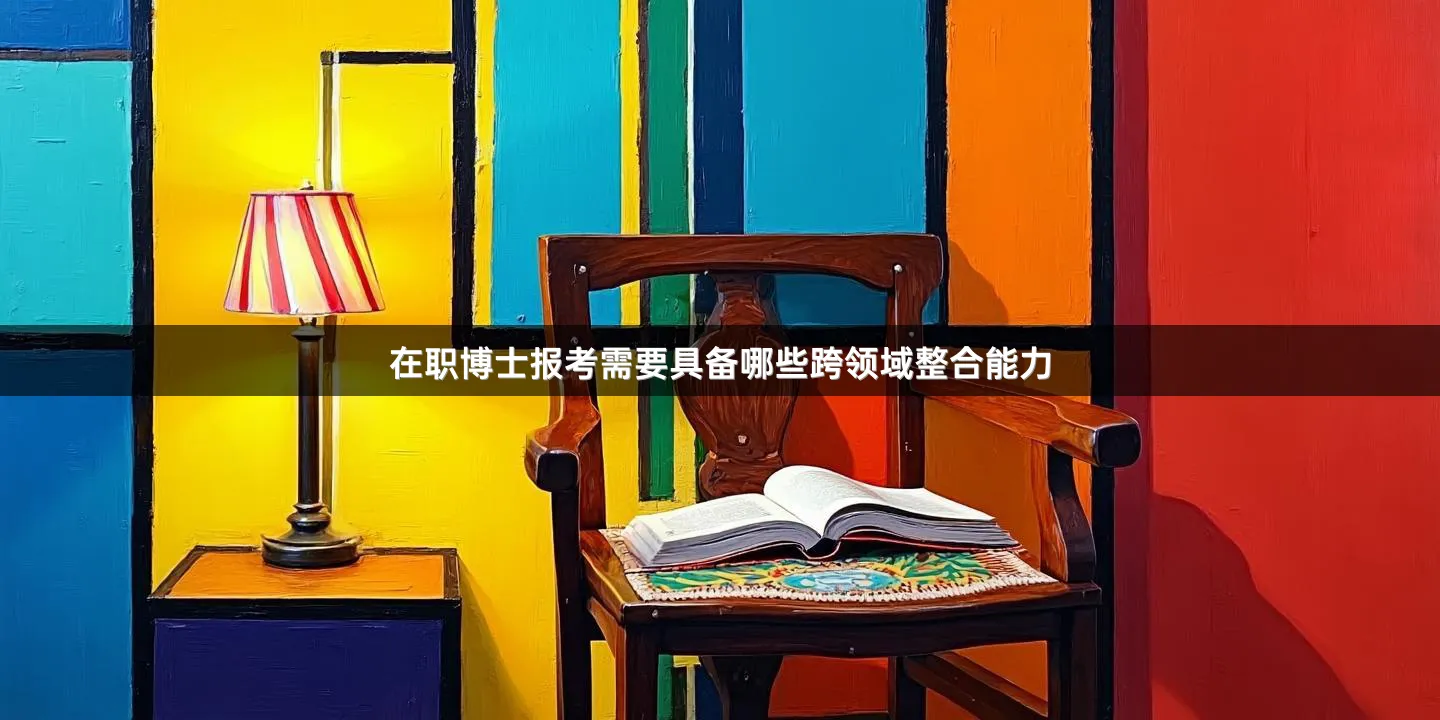在职博士报考需要具备哪些跨领域整合能力