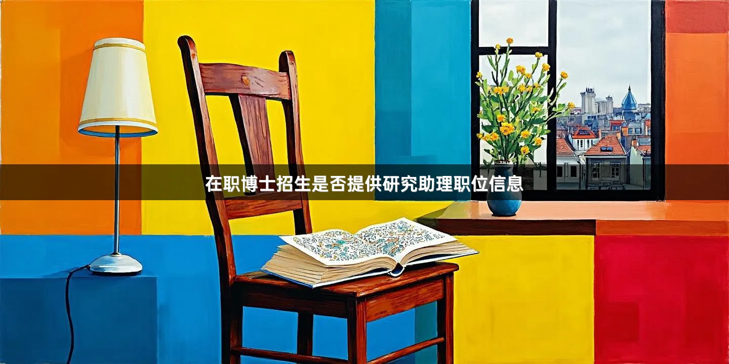 在职博士招生是否提供研究助理职位信息