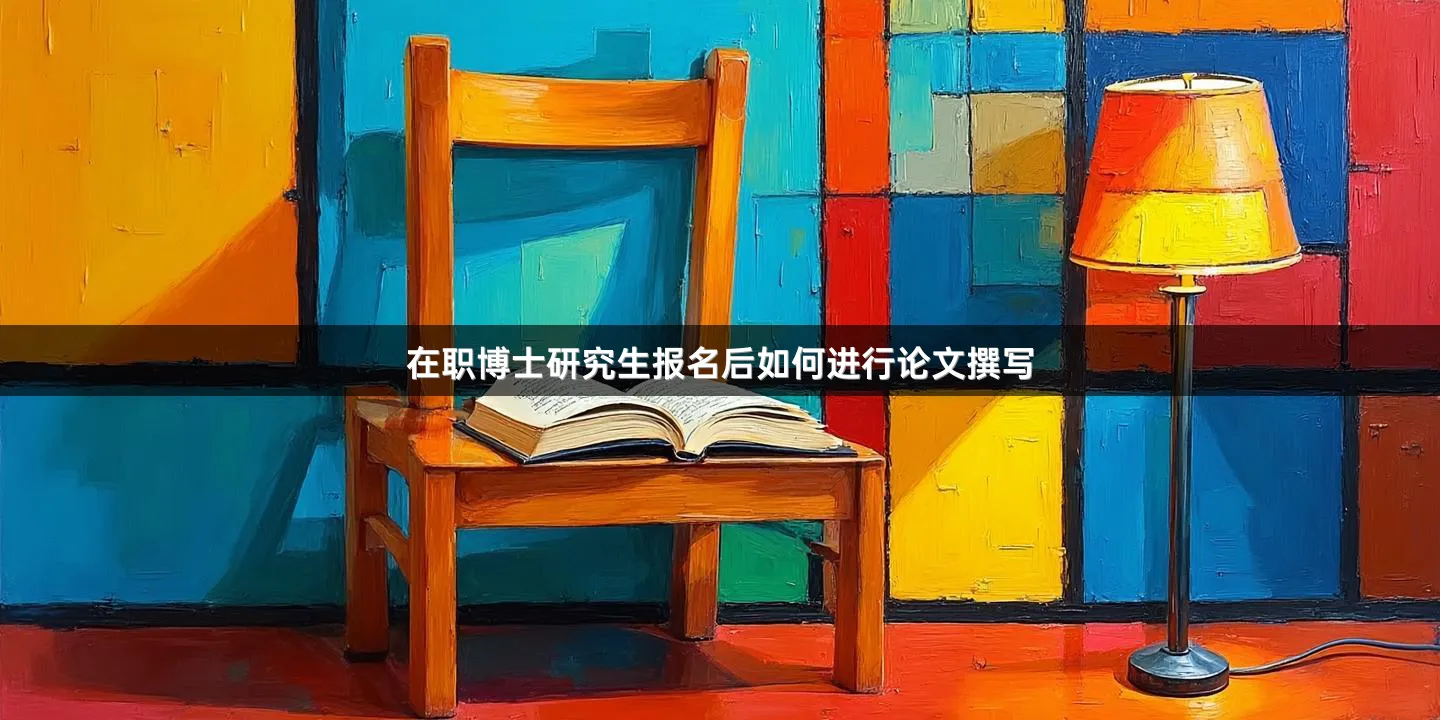 在职博士研究生报名后如何进行论文撰写