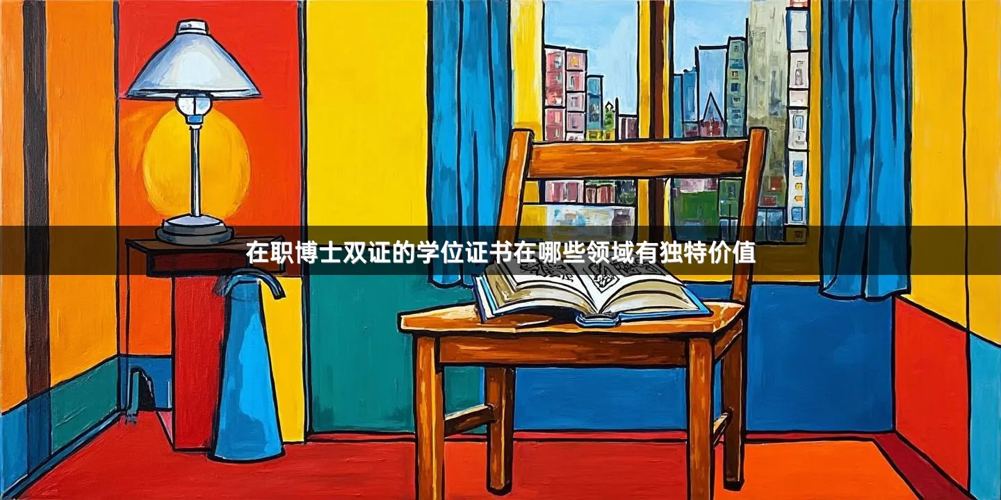 在职博士双证的学位证书在哪些领域有独特价值