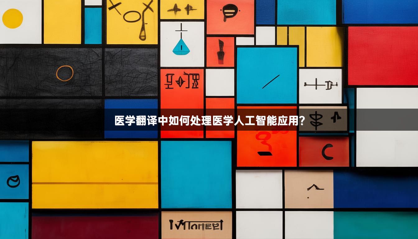 医学翻译中如何处理医学人工智能应用？
