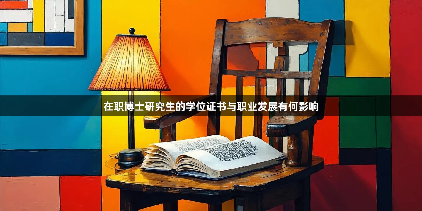 在职博士研究生的学位证书与职业发展有何影响