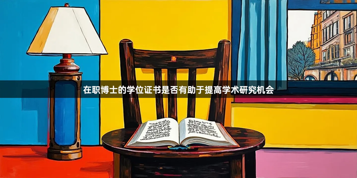 在职博士的学位证书是否有助于提高学术研究机会