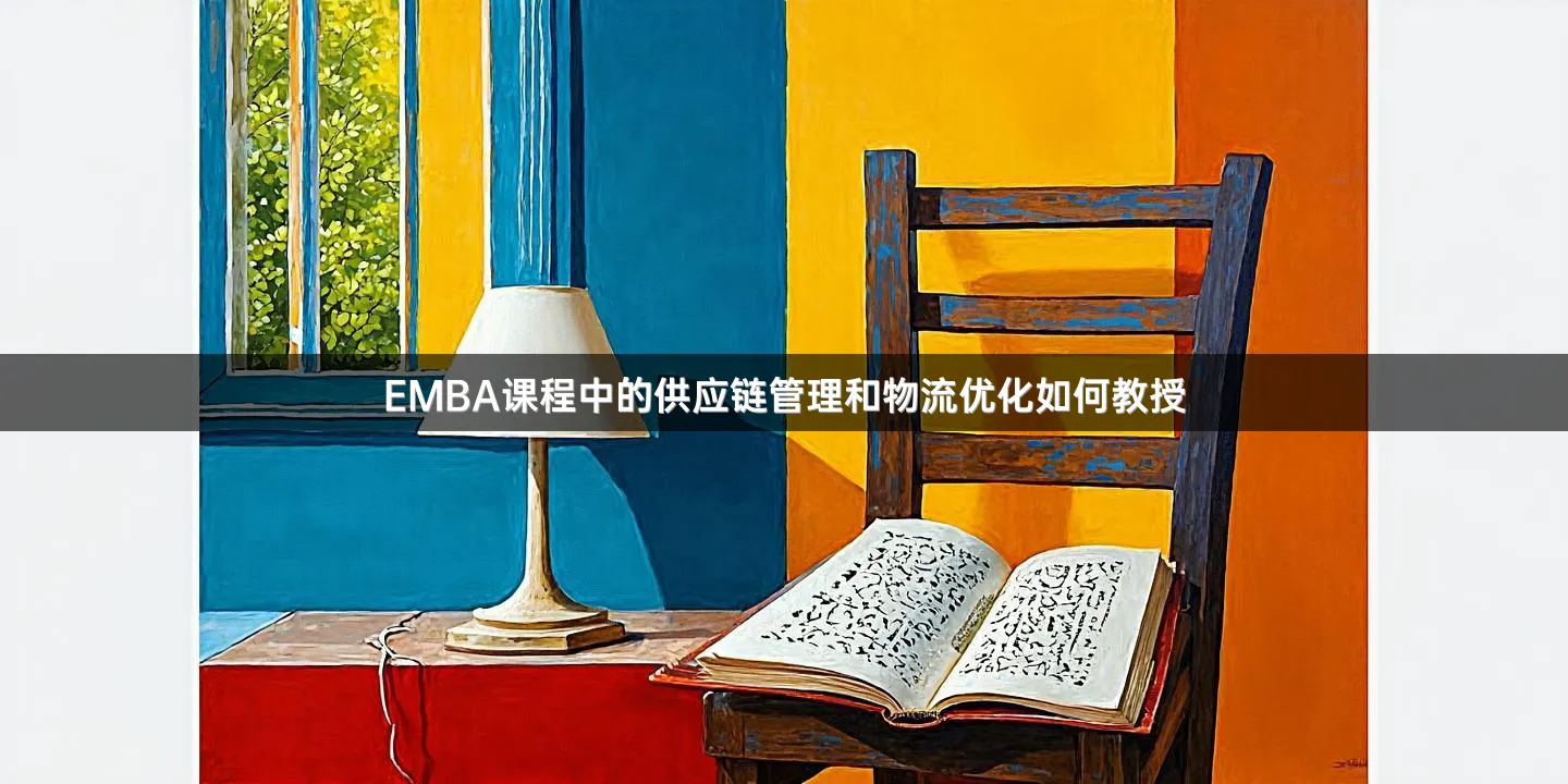 EMBA课程中的供应链管理和物流优化如何教授