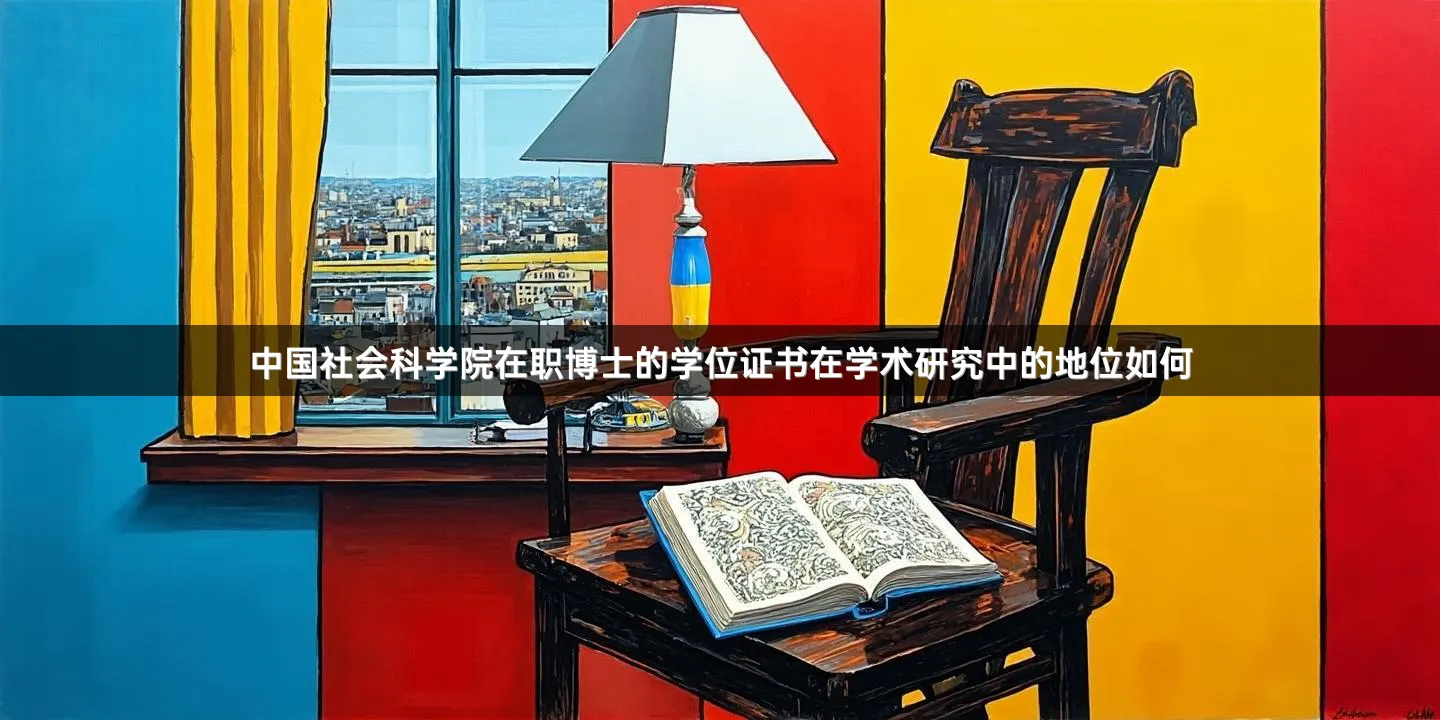 中国社会科学院在职博士的学位证书在学术研究中的地位如何