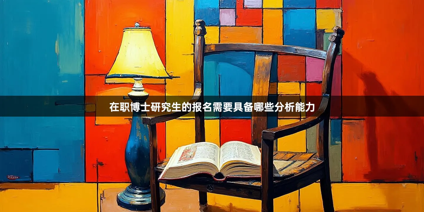 在职博士研究生的报名需要具备哪些分析能力