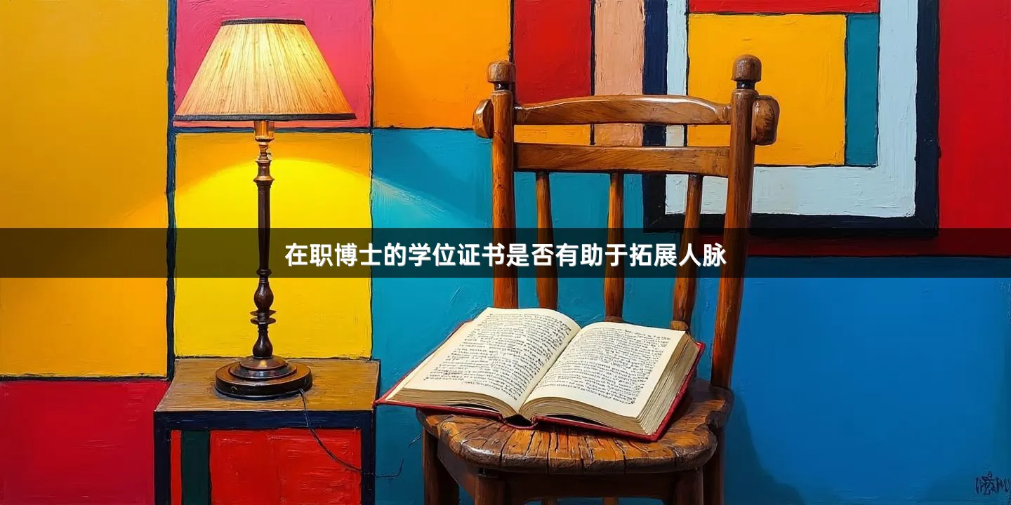 在职博士的学位证书是否有助于拓展人脉