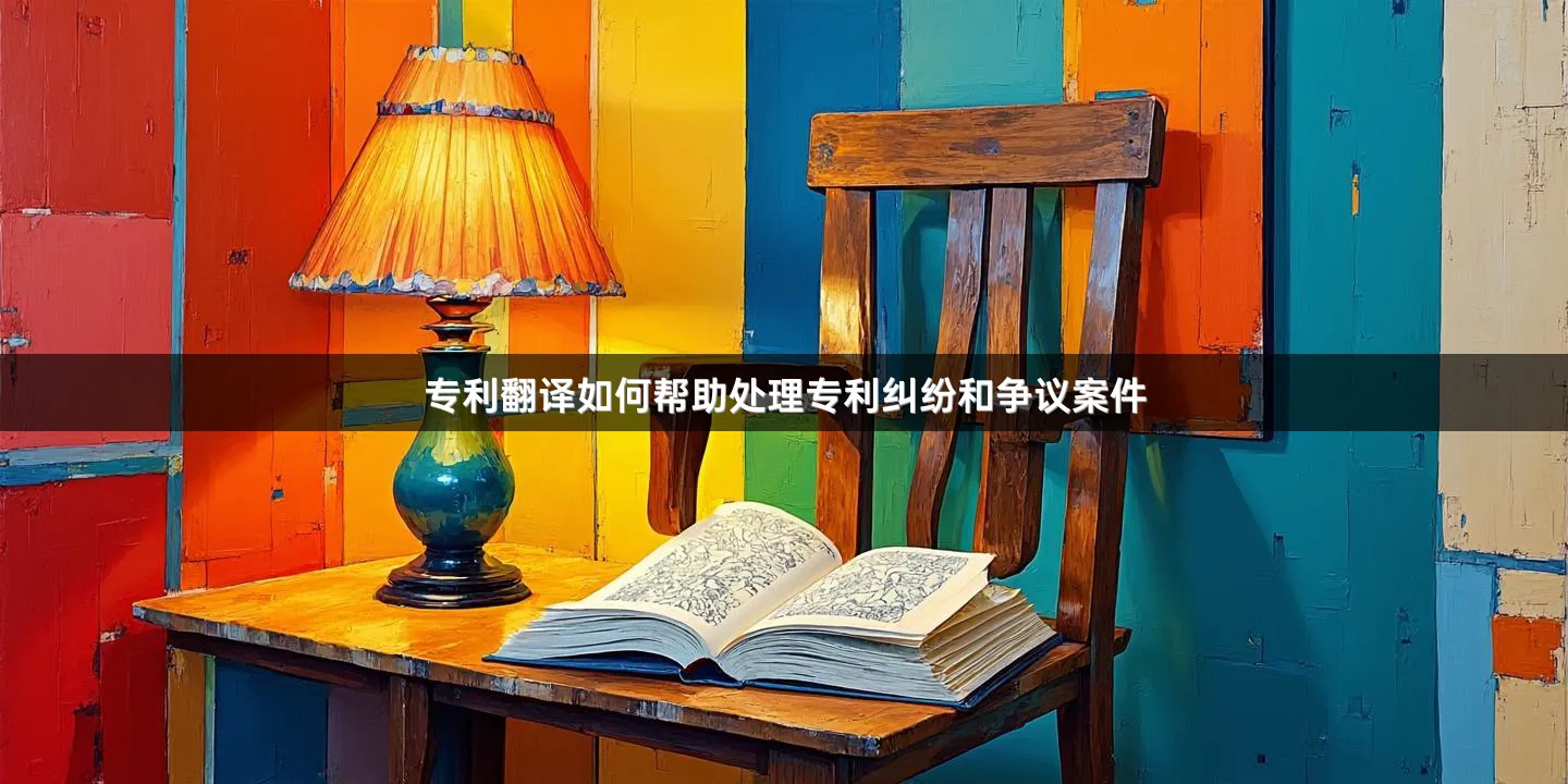 专利翻译如何帮助处理专利纠纷和争议案件
