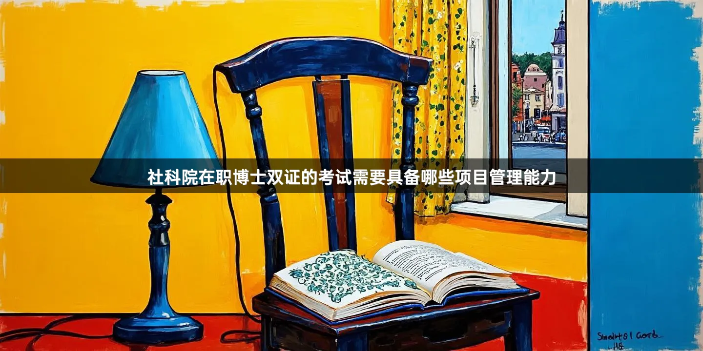 社科院在职博士双证的考试需要具备哪些项目管理能力