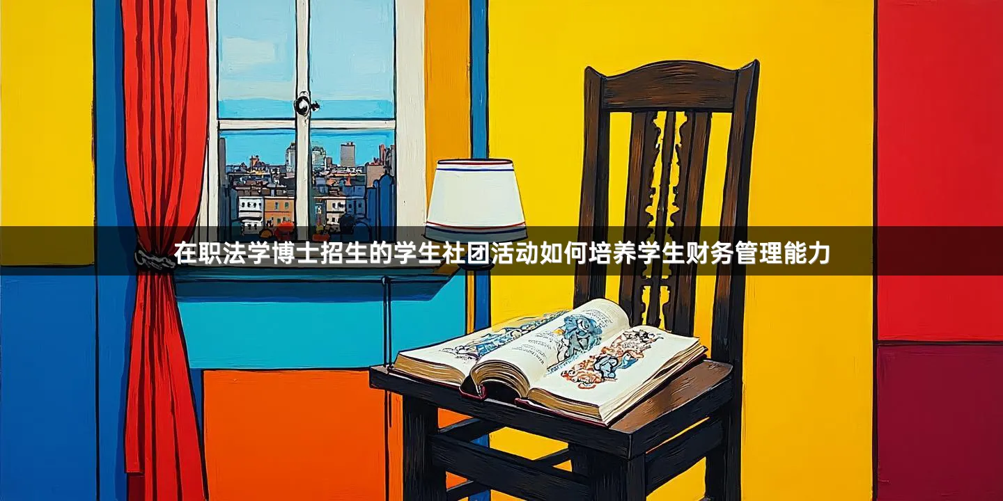 在职法学博士招生的学生社团活动如何培养学生财务管理能力