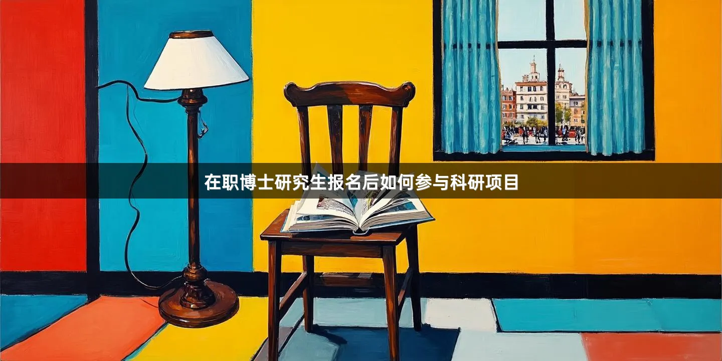 在职博士研究生报名后如何参与科研项目