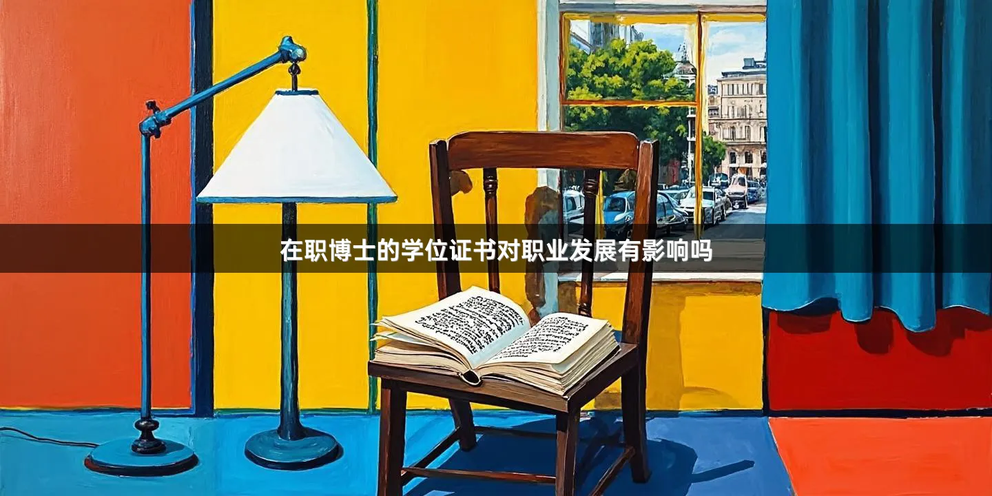 在职博士的学位证书对职业发展有影响吗