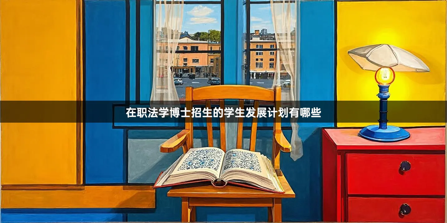 在职法学博士招生的学生发展计划有哪些