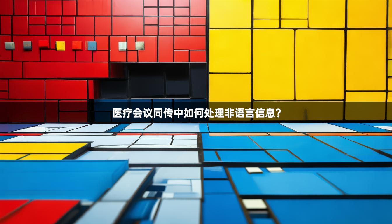 医疗会议同传中如何处理非语言信息？