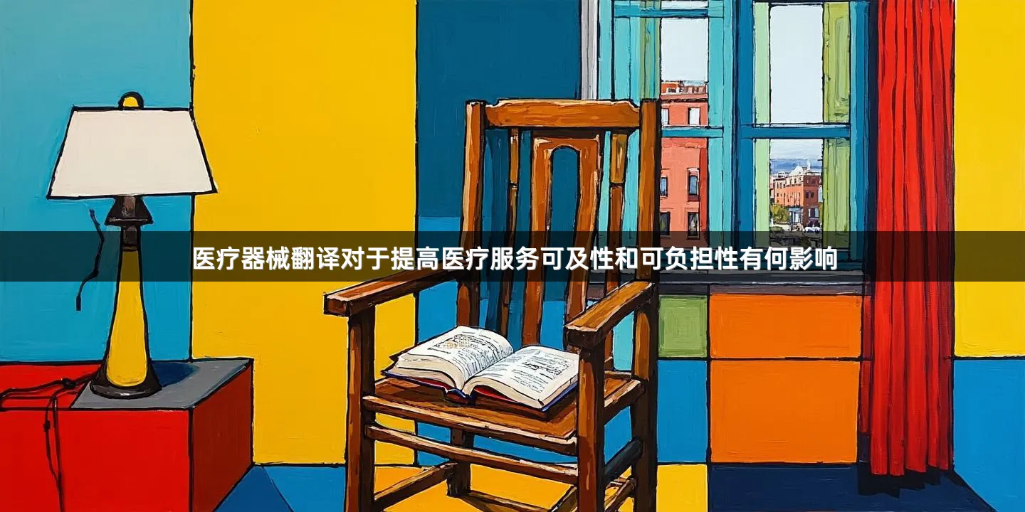 医疗器械翻译对于提高医疗服务可及性和可负担性有何影响