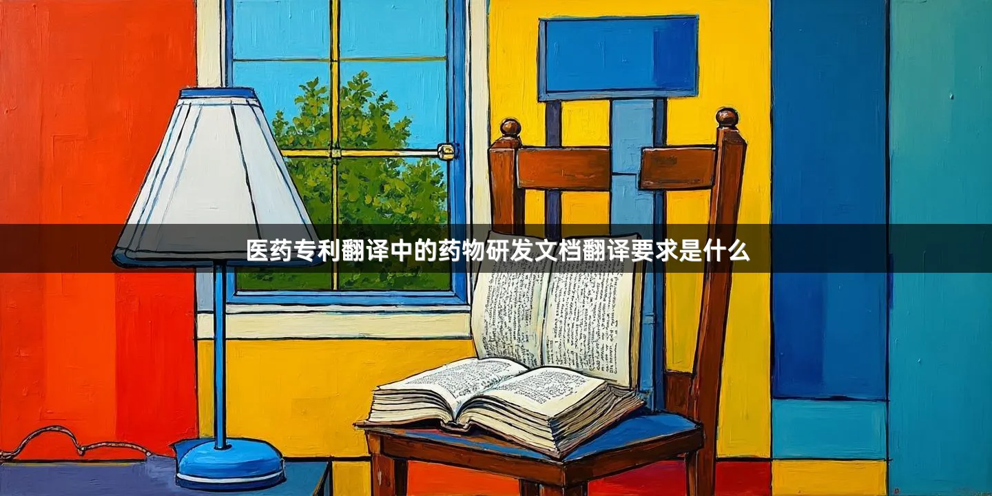 医药专利翻译中的药物研发文档翻译要求是什么
