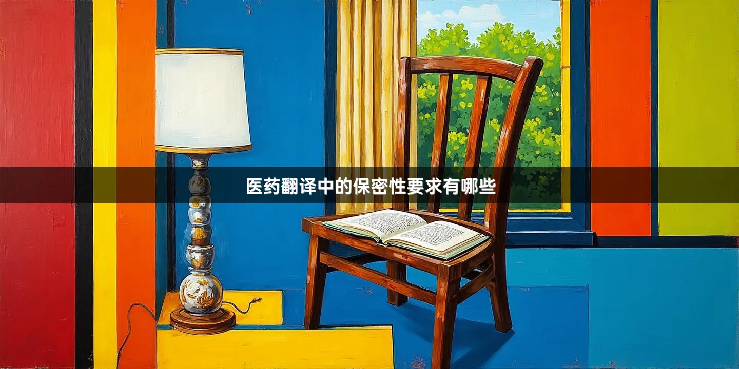 医药翻译中的保密性要求有哪些