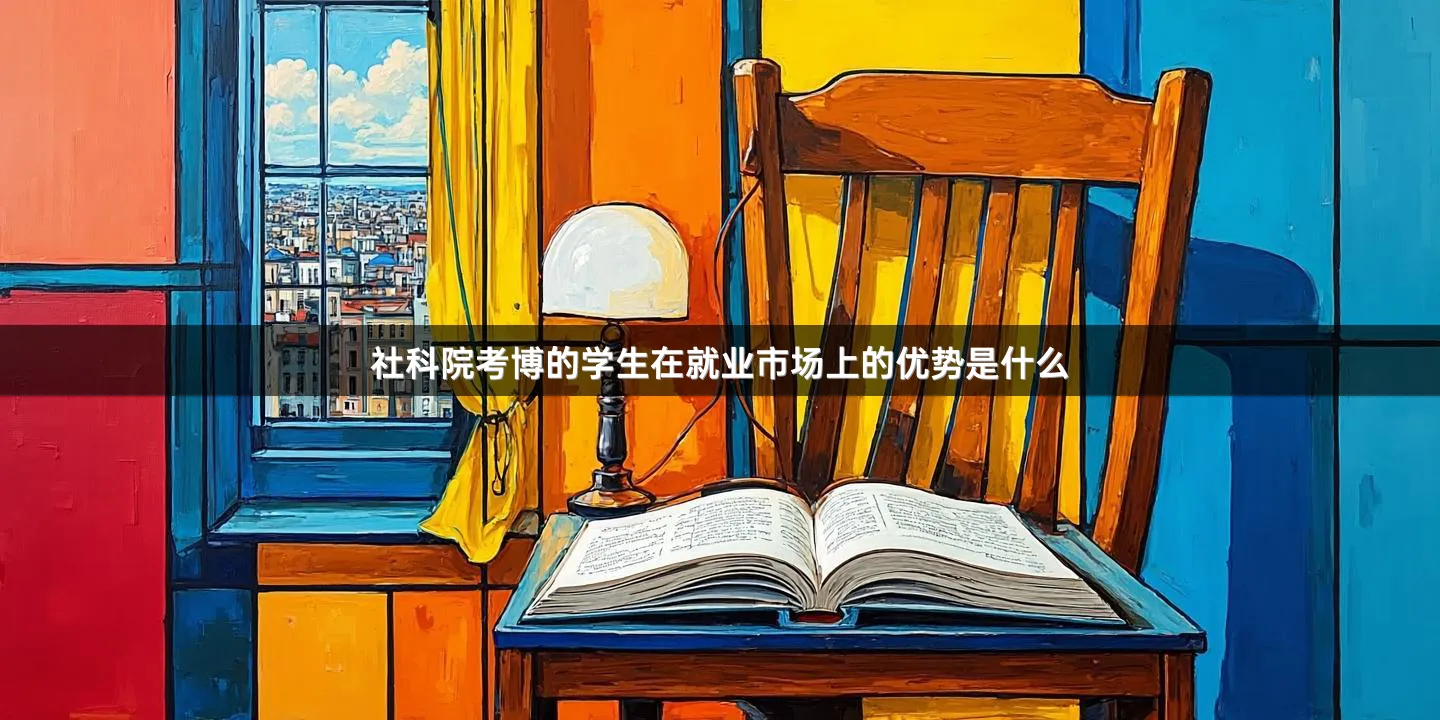 社科院考博的学生在就业市场上的优势是什么
