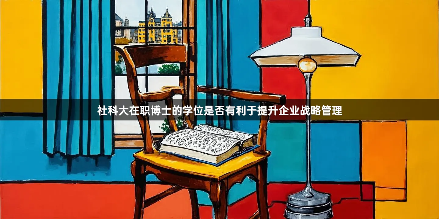 社科大在职博士的学位是否有利于提升企业战略管理