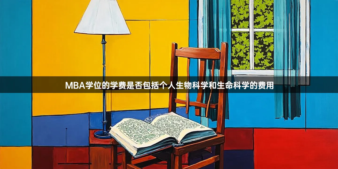 MBA学位的学费是否包括个人生物科学和生命科学的费用
