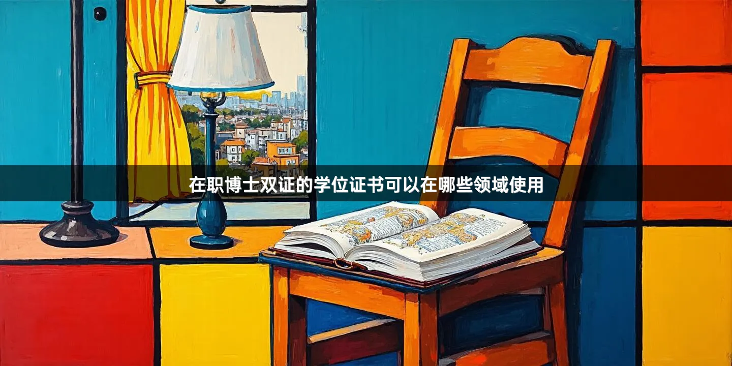 在职博士双证的学位证书可以在哪些领域使用