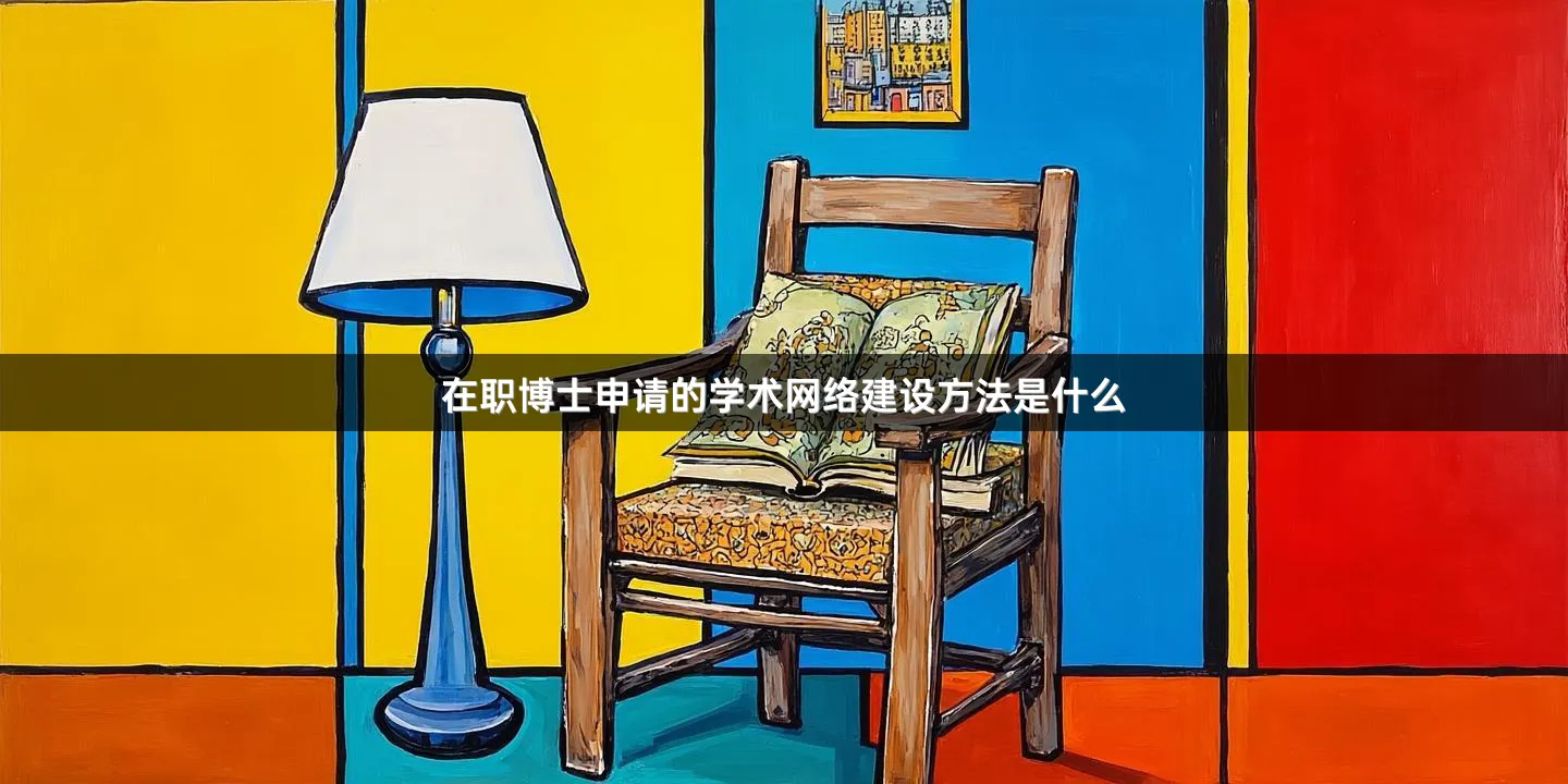 在职博士申请的学术网络建设方法是什么