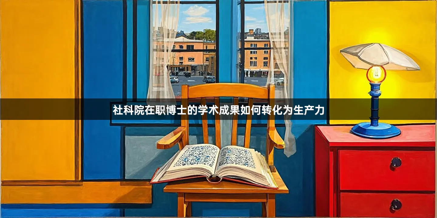 社科院在职博士的学术成果如何转化为生产力