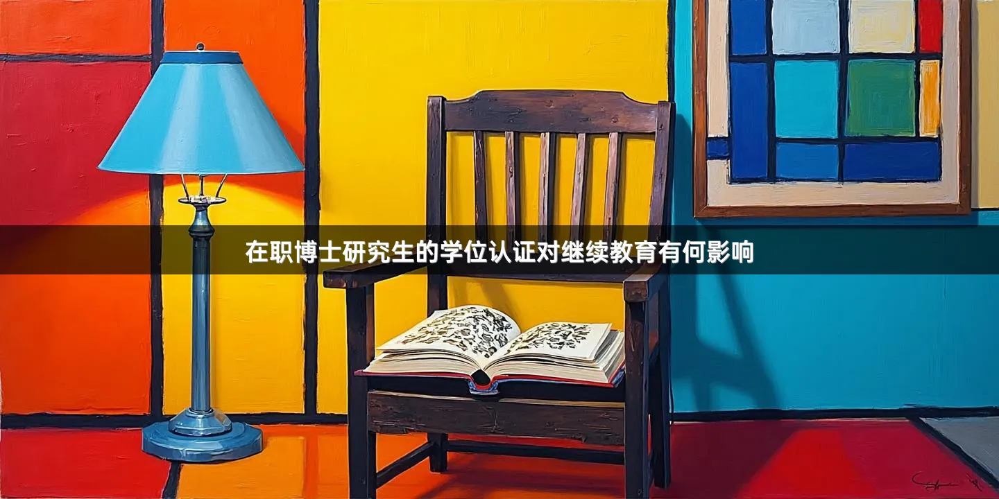 在职博士研究生的学位认证对继续教育有何影响