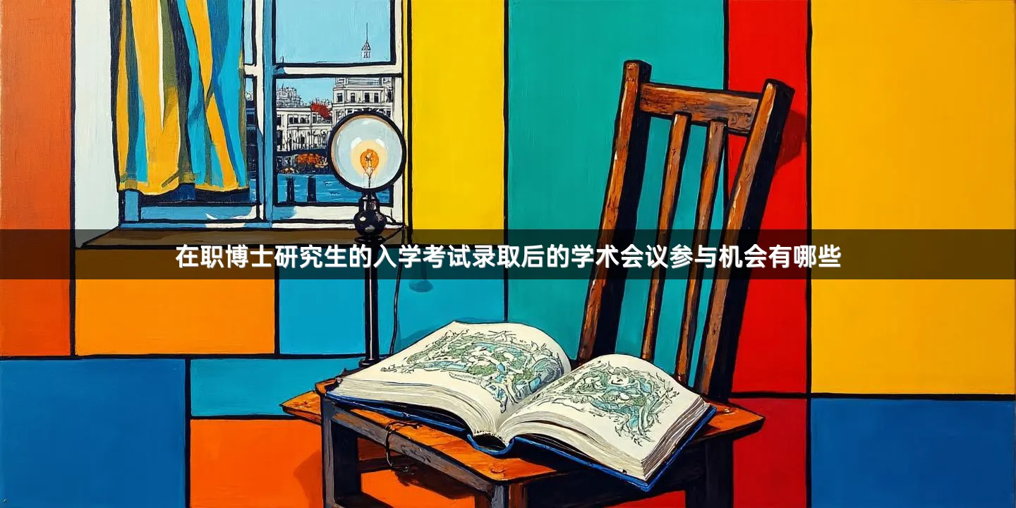 在职博士研究生的入学考试录取后的学术会议参与机会有哪些