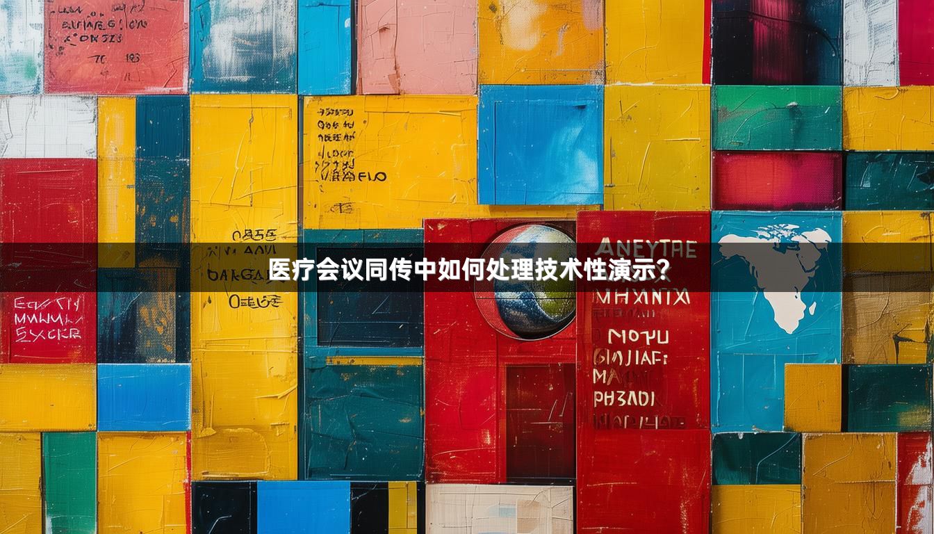 医疗会议同传中如何处理技术性演示？
