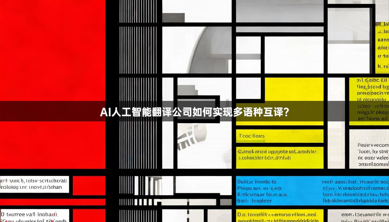 AI人工智能翻译公司如何实现多语种互译？