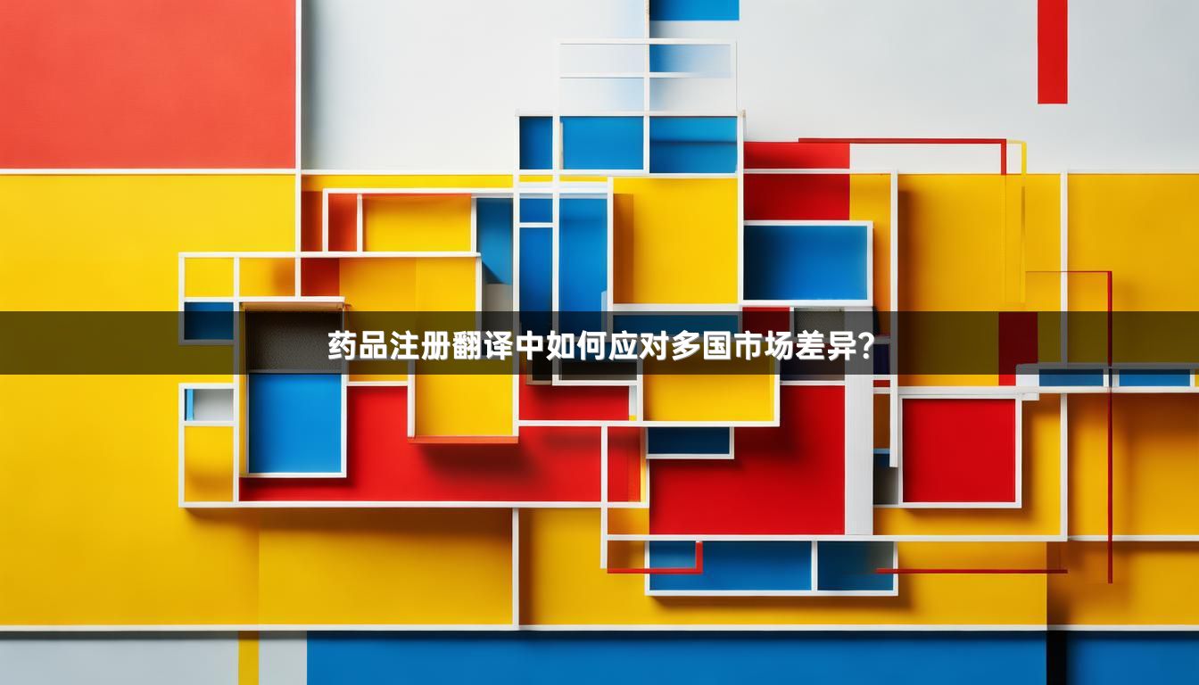 药品注册翻译中如何应对多国市场差异？