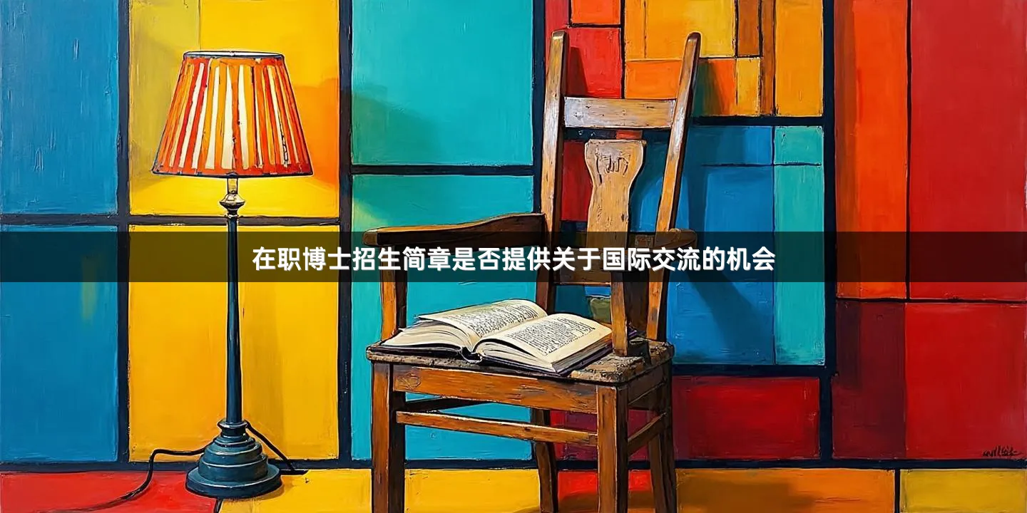 在职博士招生简章是否提供关于国际交流的机会