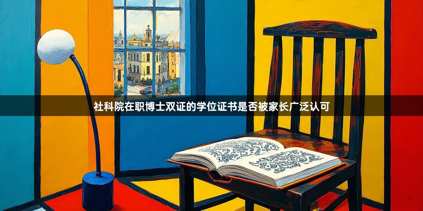 社科院在职博士双证的学位证书是否被家长广泛认可