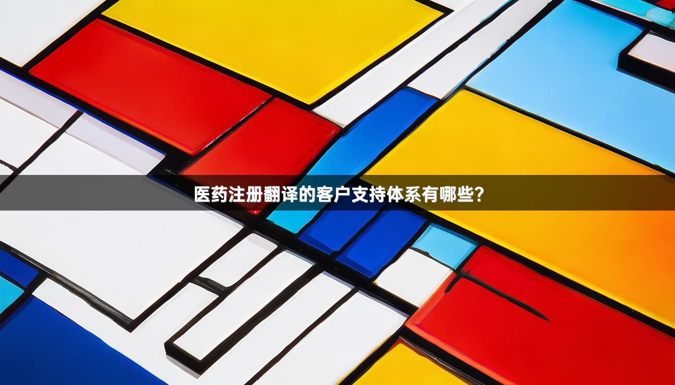 医药注册翻译的客户支持体系有哪些？_1