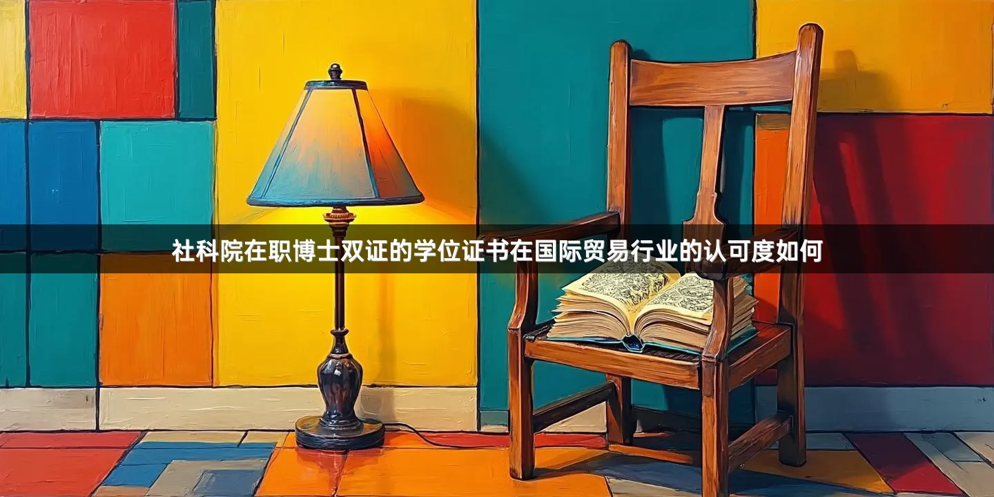 社科院在职博士双证的学位证书在国际贸易行业的认可度如何