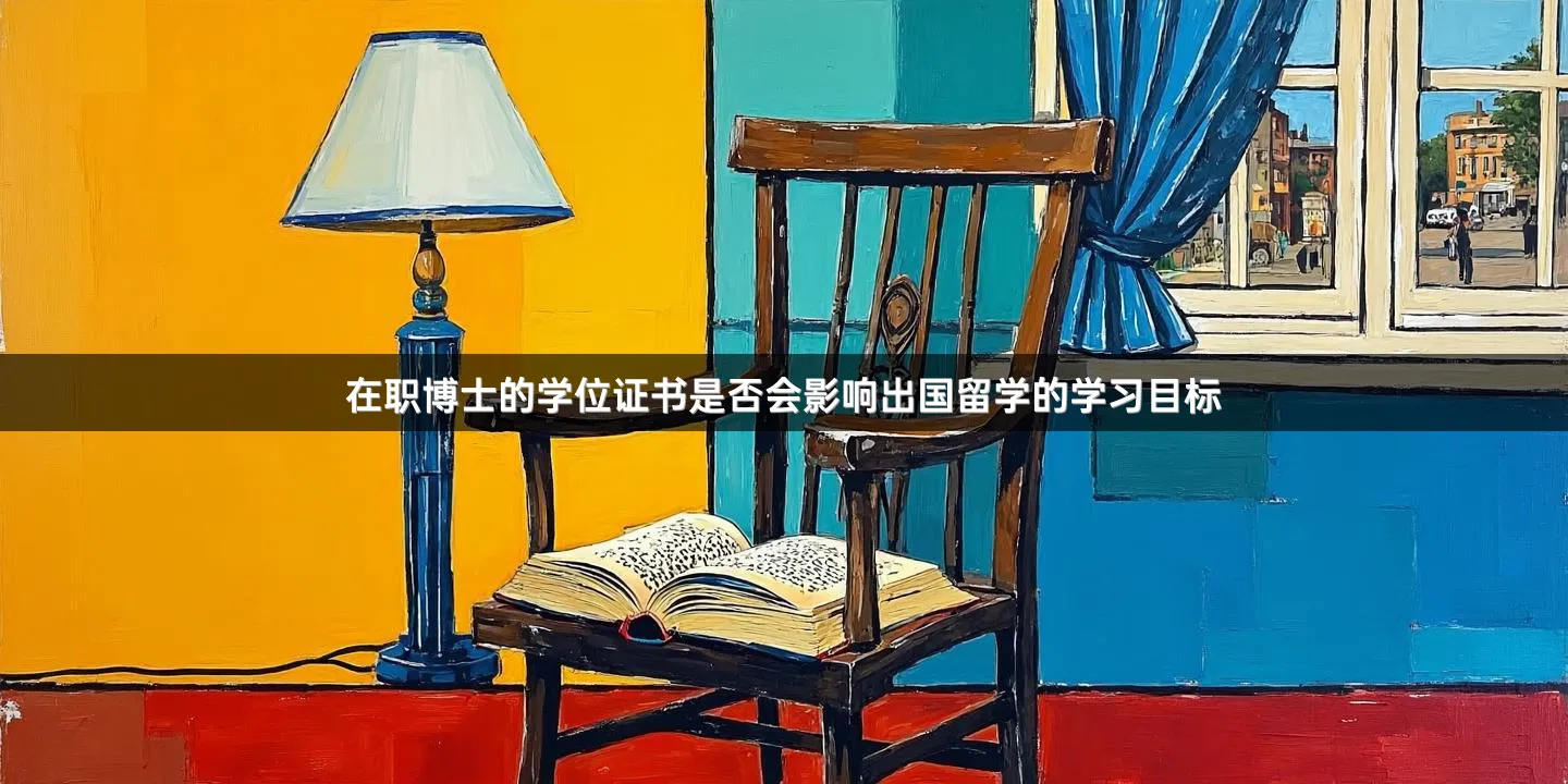 在职博士的学位证书是否会影响出国留学的学习目标