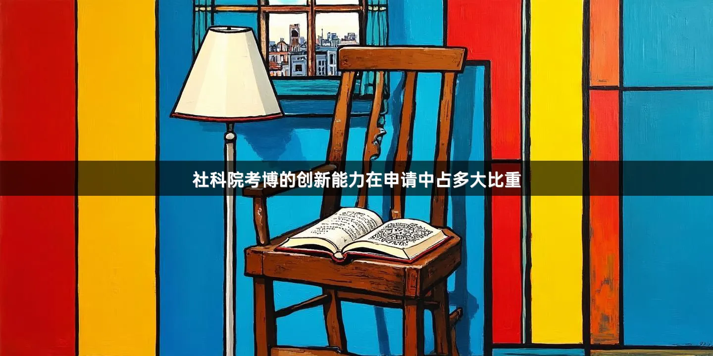 社科院考博的创新能力在申请中占多大比重