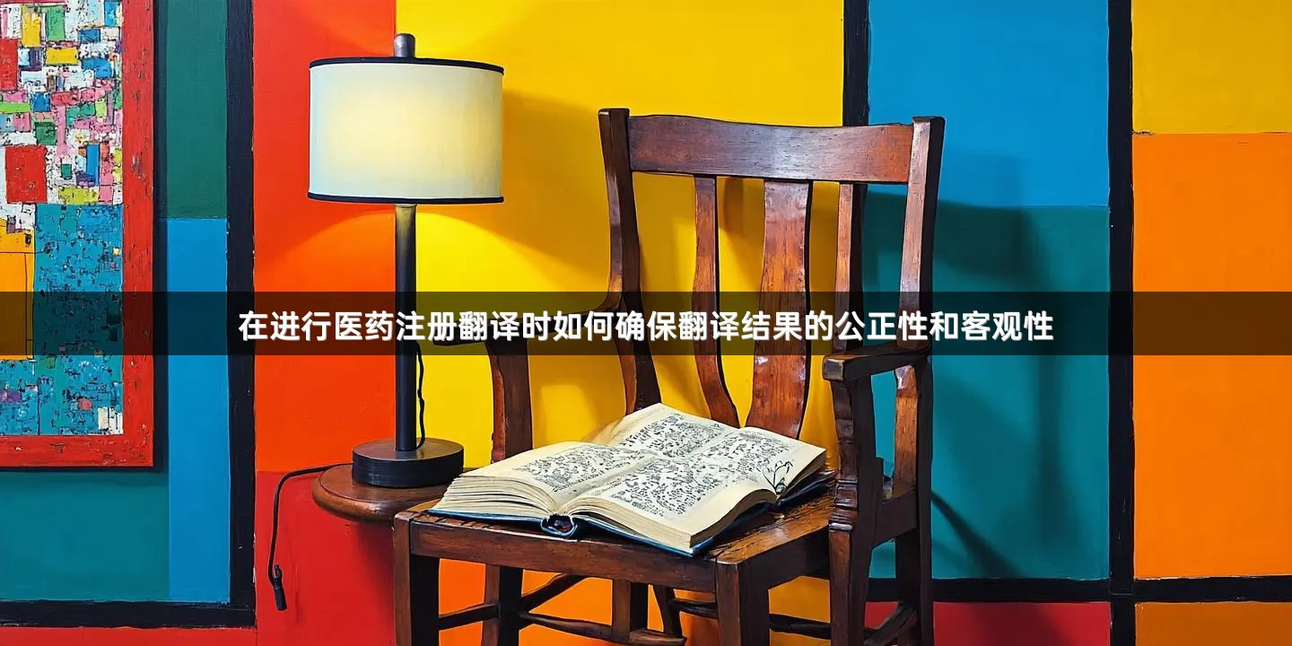 在进行医药注册翻译时如何确保翻译结果的公正性和客观性