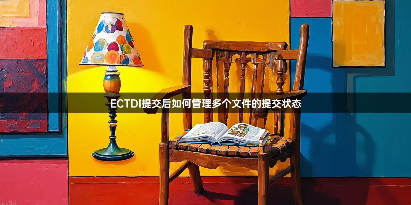 ECTDI提交后如何管理多個文件的提交狀態(tài)