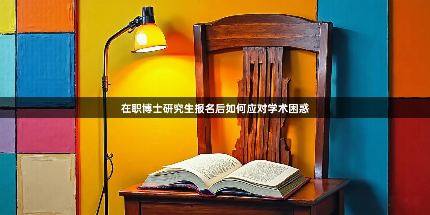 在职博士研究生报名后如何应对学术困惑