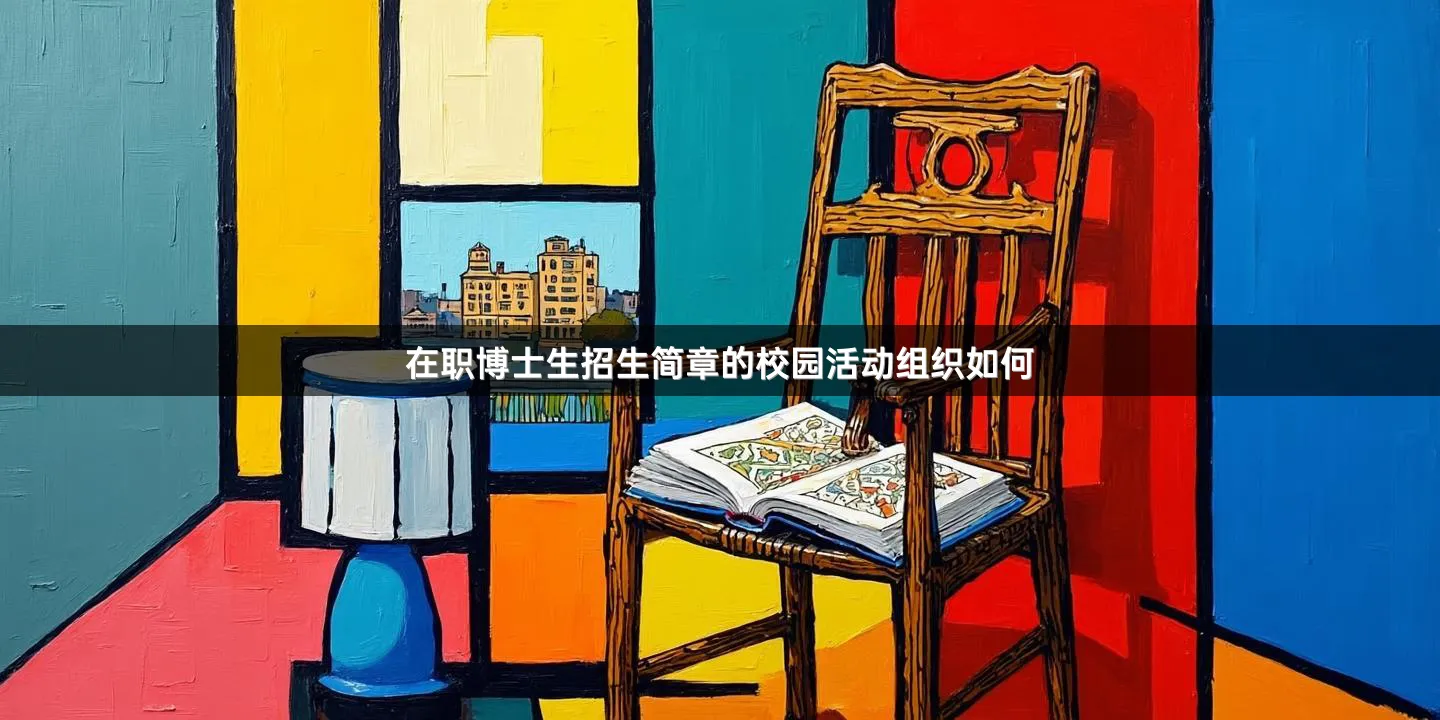 在职博士生招生简章的校园活动组织如何