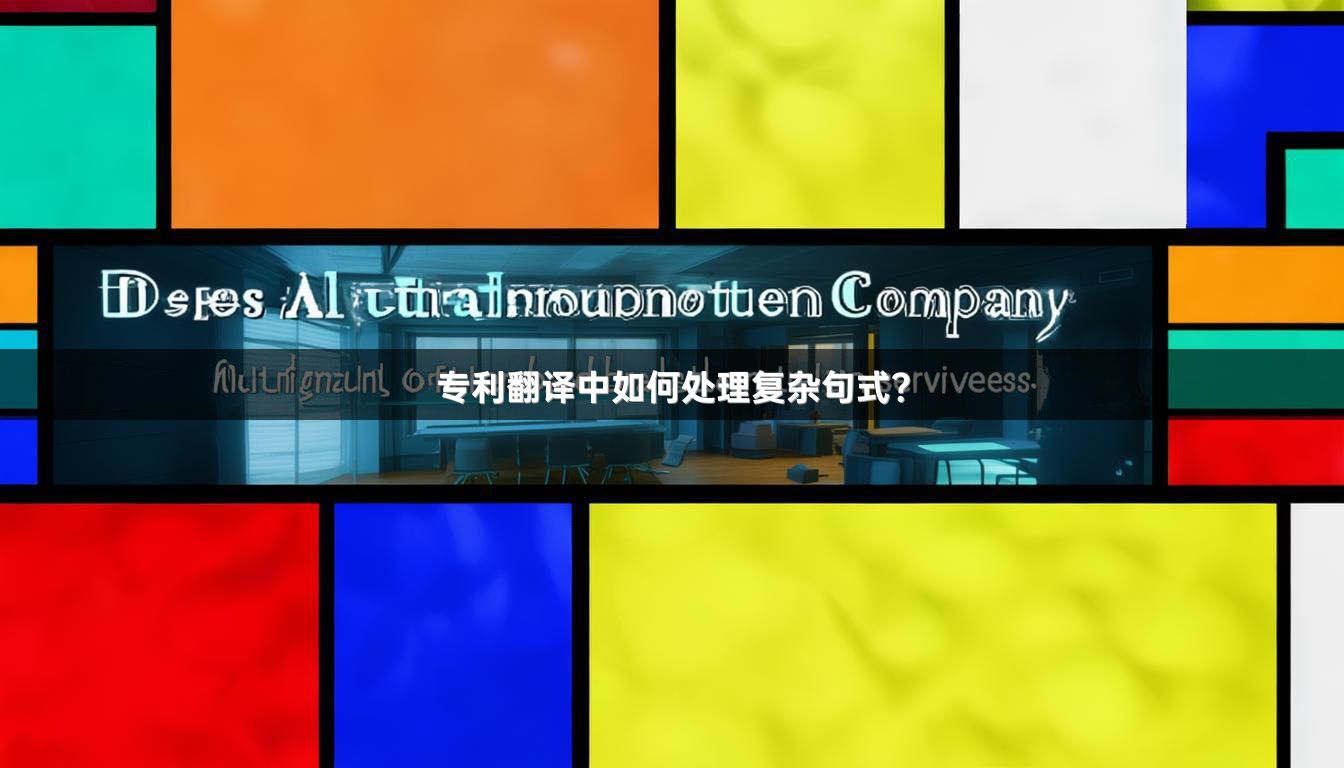 专利翻译中如何处理复杂句式？