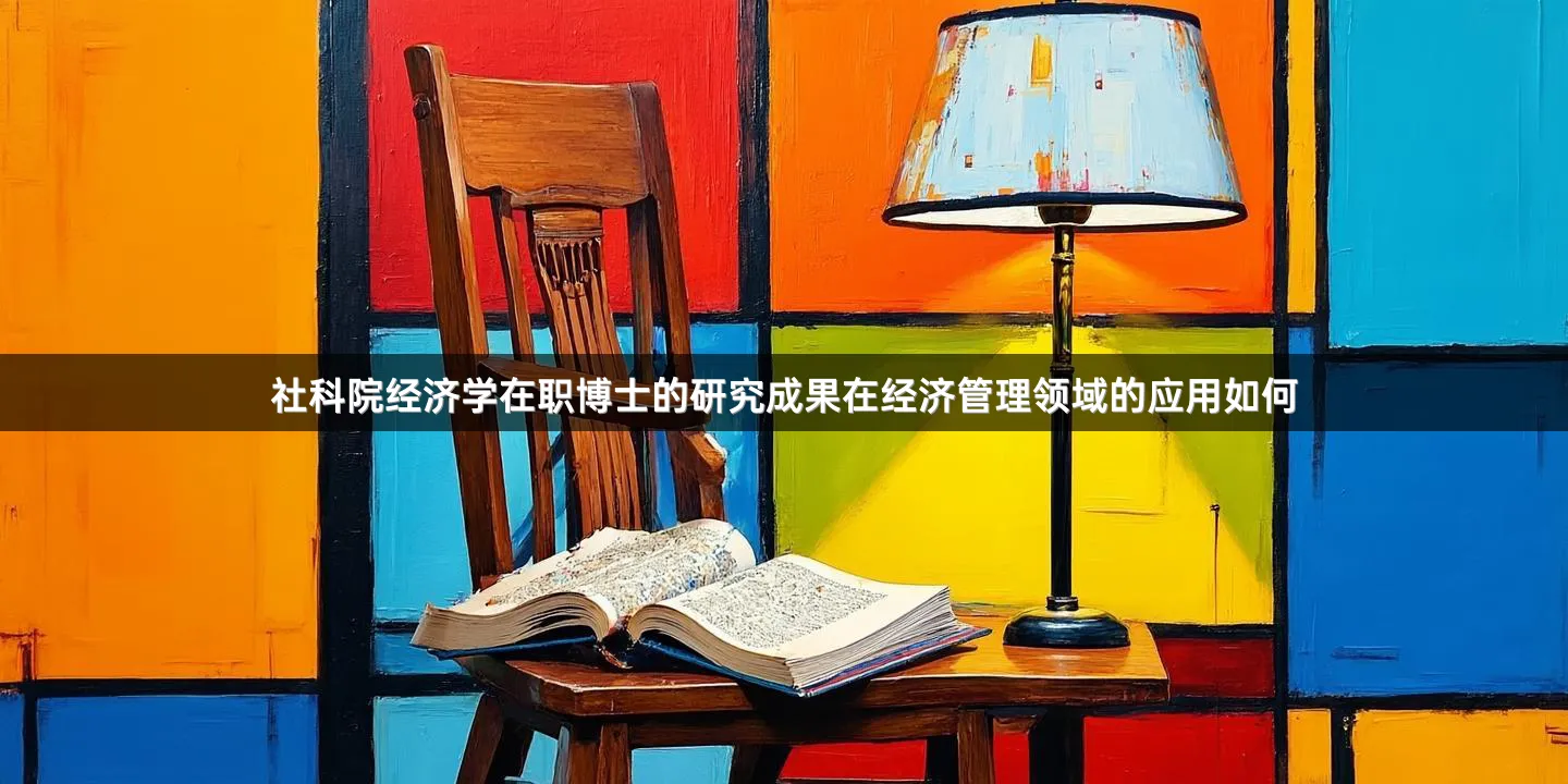 社科院经济学在职博士的研究成果在经济管理领域的应用如何